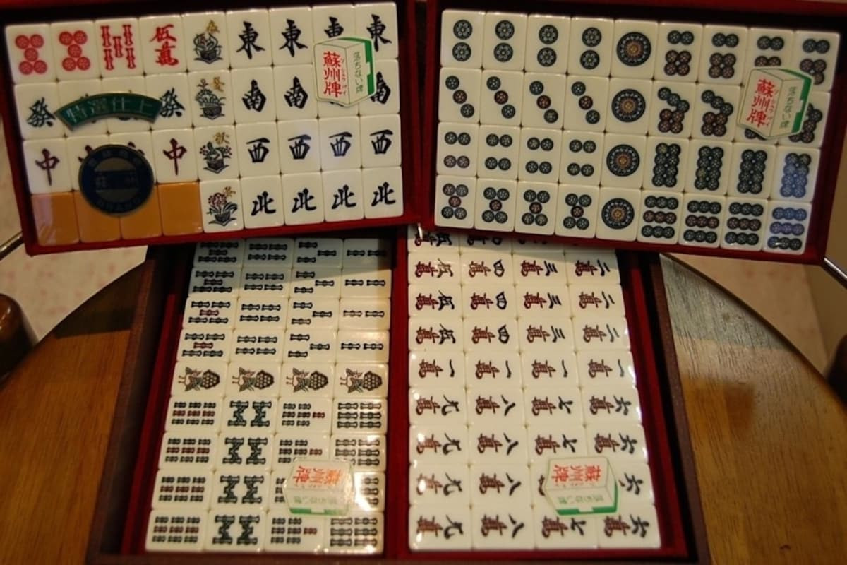 Riichi Mahjong tiles