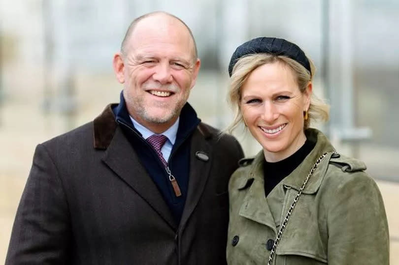 Mike and Zara Tindall at Invictus Games event, showing royal family support.