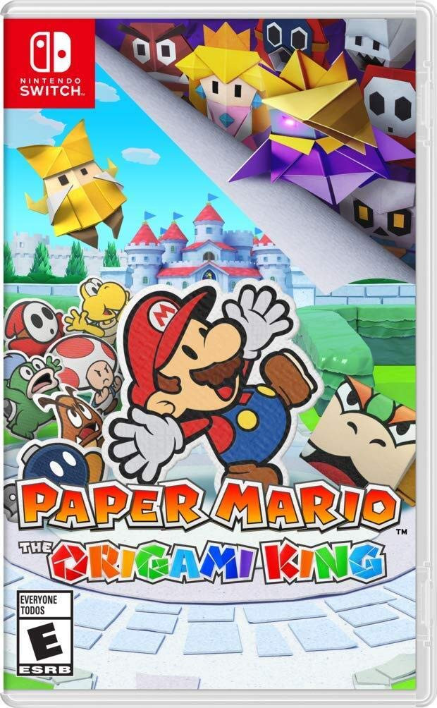 Box art of Paper Mario Origami King