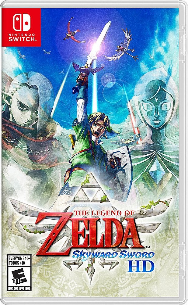 The Legend of Zelda: Skyward Sword HD box art for Nintendo Switch