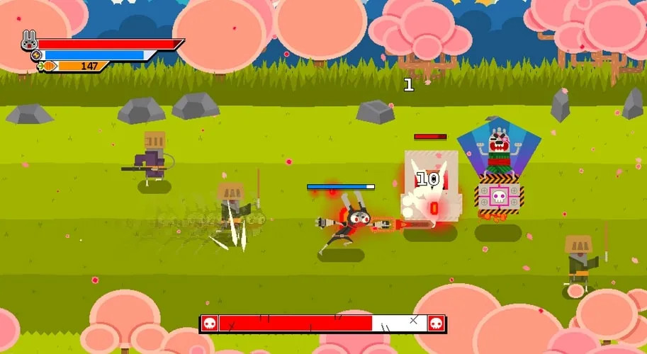 Ninjin Clash of Carrots Coop PS5 Games
