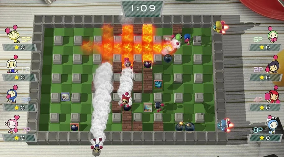 Super Bomberman R ps5 co op