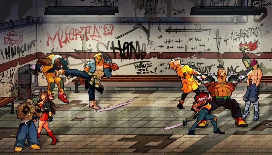 Streets of Rage 4 Coop PS5 Games