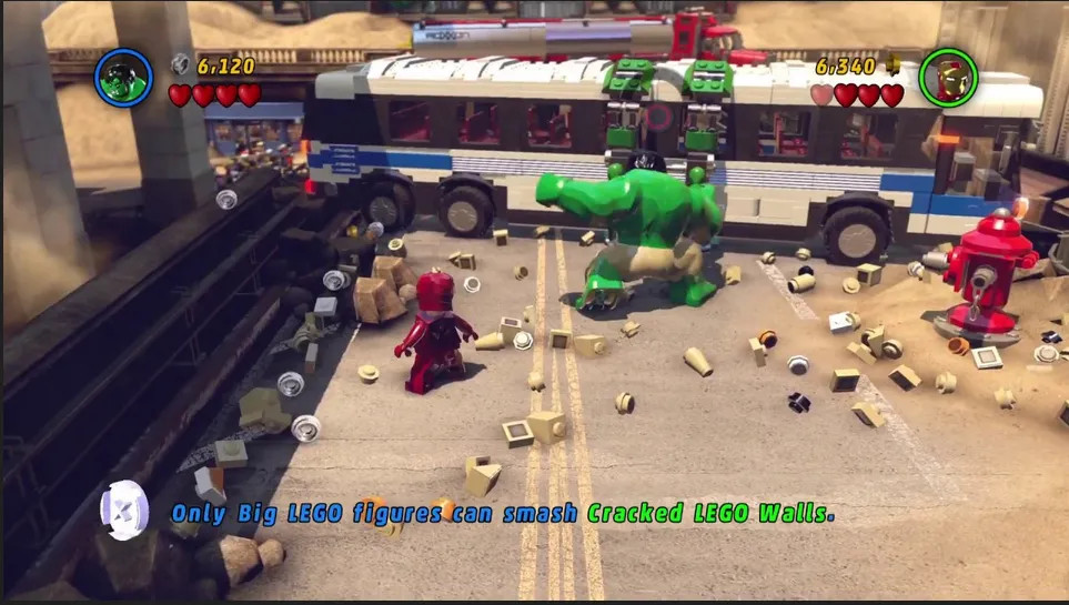 Lego Marvel Super Heroes Gameplay