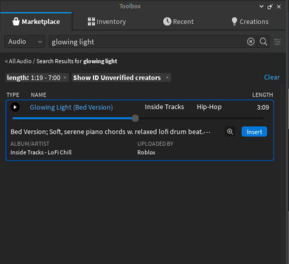 Roblox search
