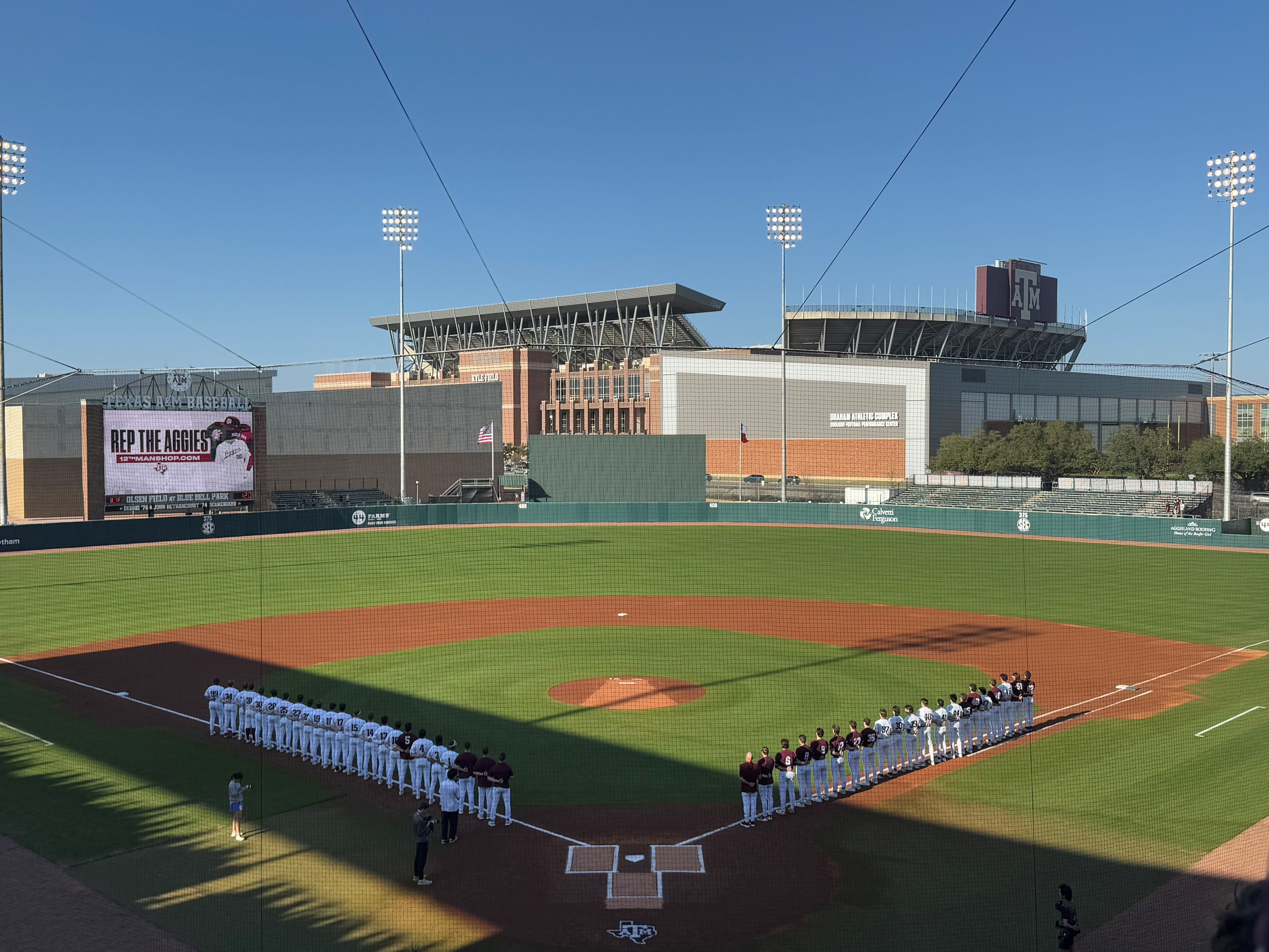 Texas A&M head coach Michael Earley knows they have a target on their back during a game against LSU Tigers