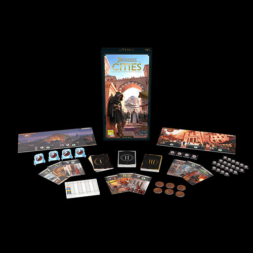 7 Wonders Cities Components