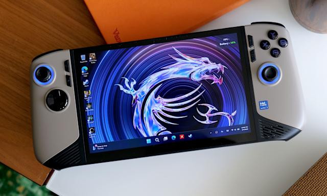 MSI Claw 8 AI+ gaming handheld