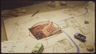 A Contraband screenshot showing a map.