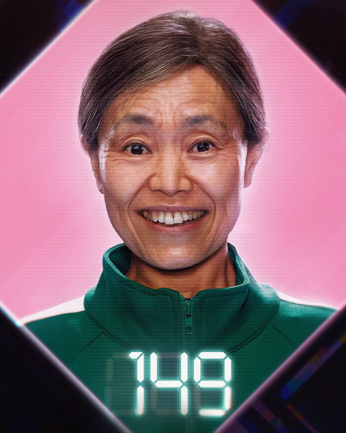 Kang Ae-shim as Geum-ja (Player 149) in Season 2 of ‘Squid Game’