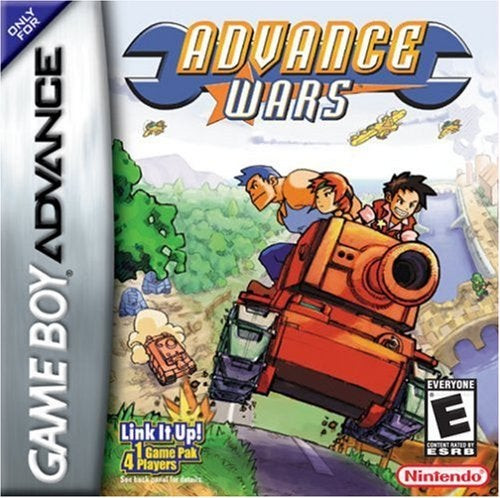 Advance Wars GBA cover