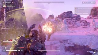 The breaker shotgun in action in Helldivers 2