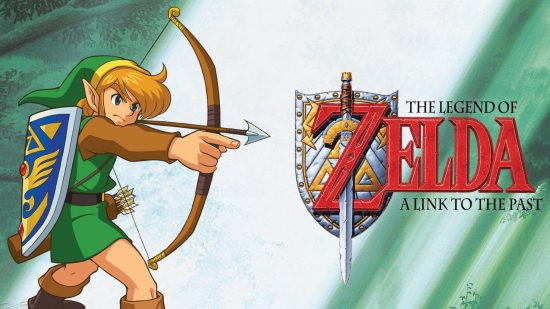 Promotional title image of A Link to the Past