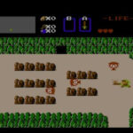 Link battling Octoroks in The Legend of Zelda