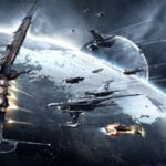 A screenshot of the vastness of EVE Online