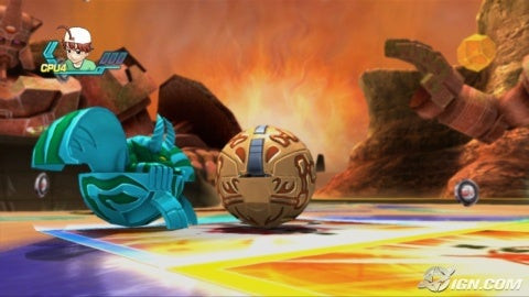 Bakugan Battle Brawlers game action