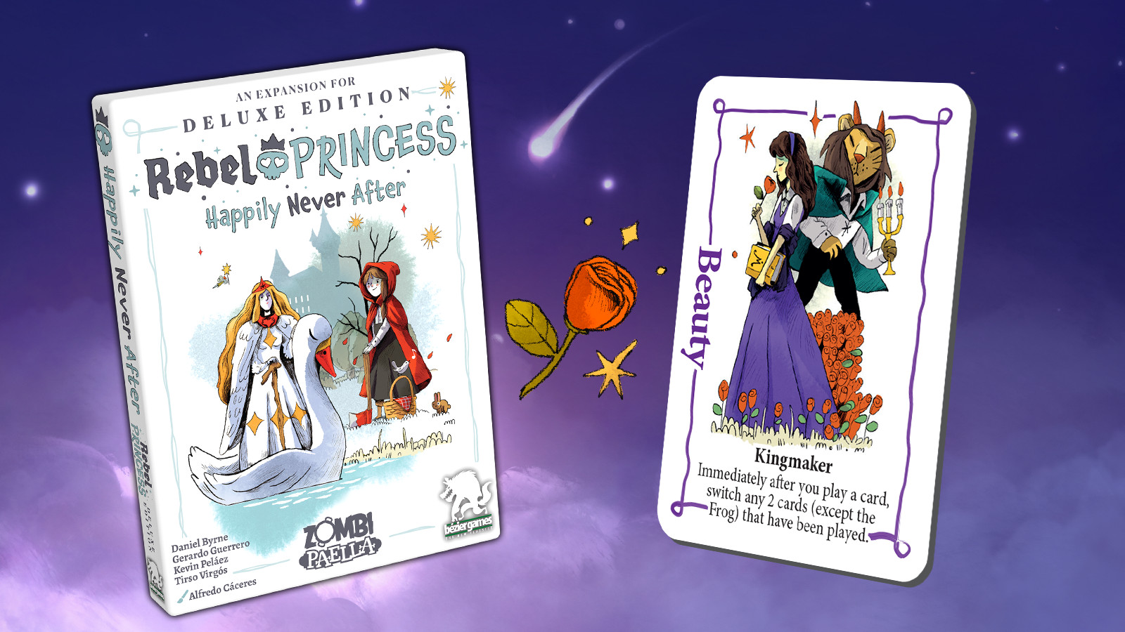 Rebel Princess Deluxe Edition Game Box