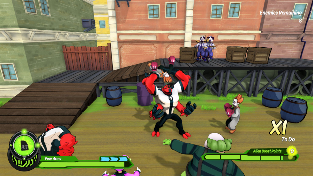 Ben 10 Power Trip Gameplay