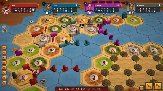 Best browser games players fight for strategic control of the board in Catan Universe