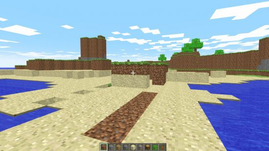 Best browser games a sparse, basic island world in Minecraft Classic