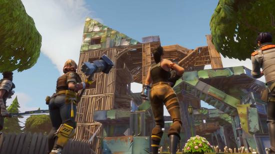 Fortnite building games