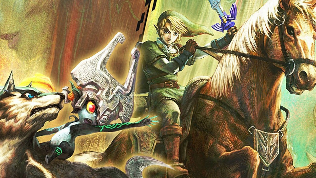 Link on a horse