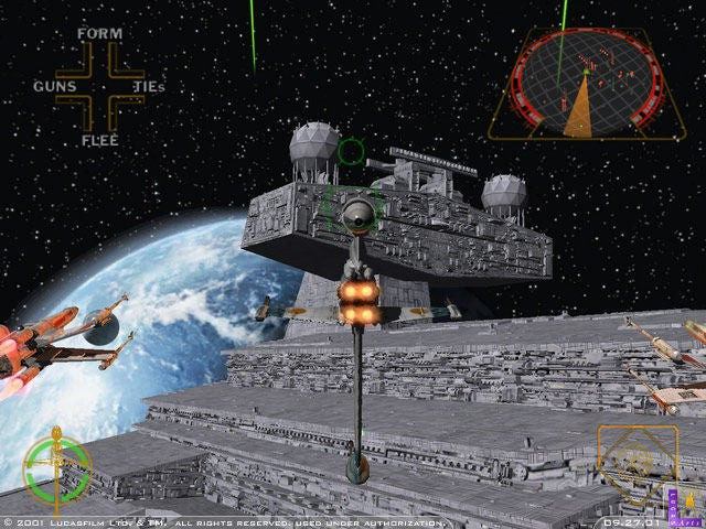 Star Wars Rogue Squadron 2: Rogue Leader gameplay
