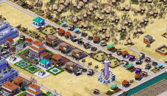 Image showing Romans: Age of Caesar city-building aspects.