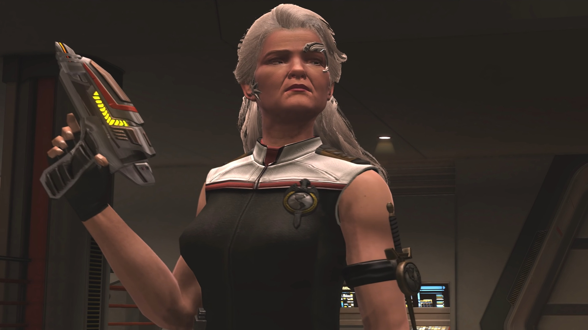 Star Trek Online showcasing space battles and ship management, highlighting its emulation of the TV show experience.