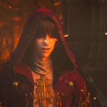 Hooded figure in Final Fantasy XIV, a recommended MMORPG.