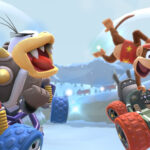 Morton Koopa Jr. and Diddy Kong racing in Mario Kart Tour