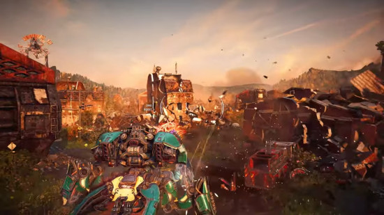 Steel Hunters: A robot on the battlefield