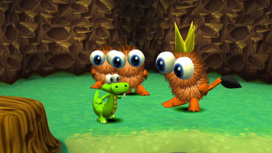 Croc in Croc: Legend of the Gobbos Remastered