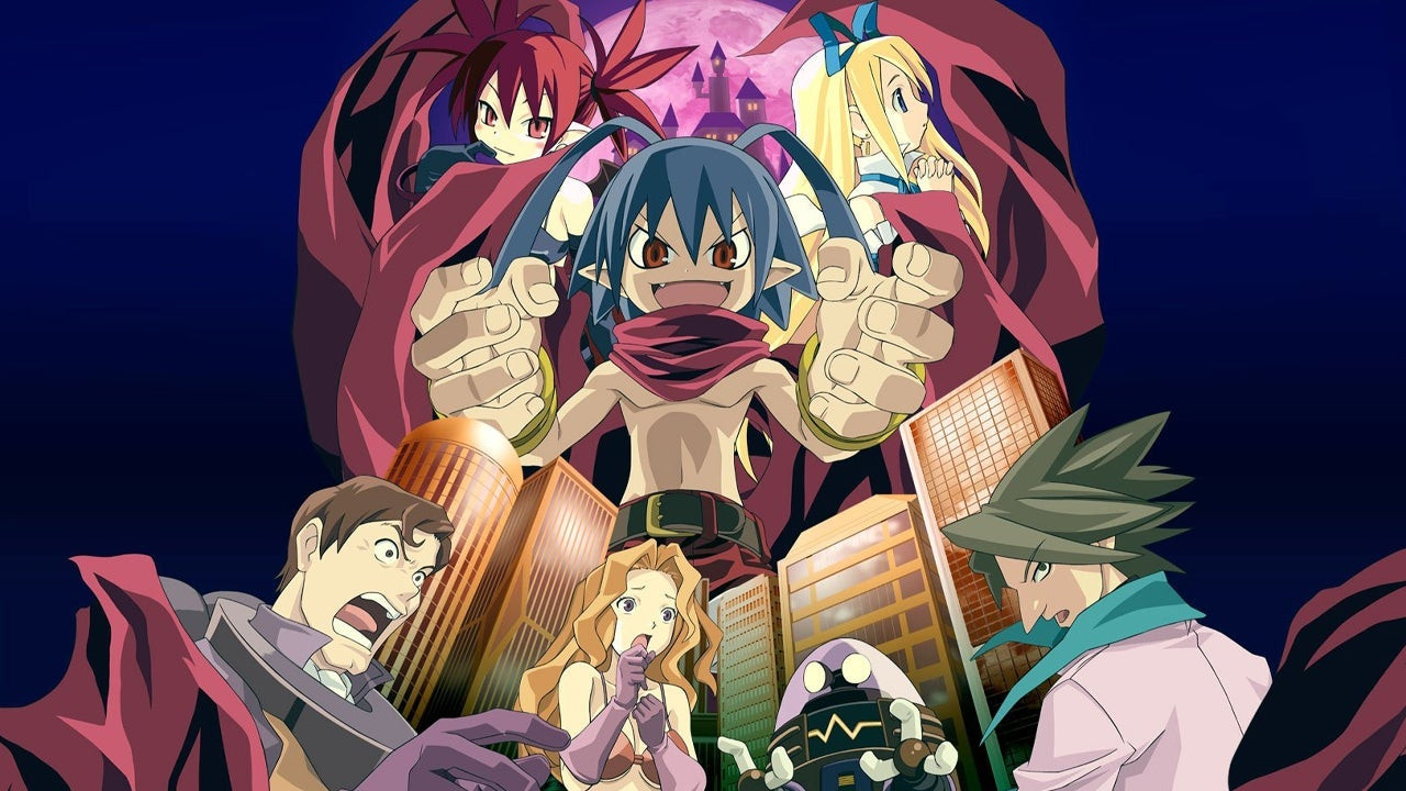 Disgaea: Hour of Darkness characters in a strategic battle scene