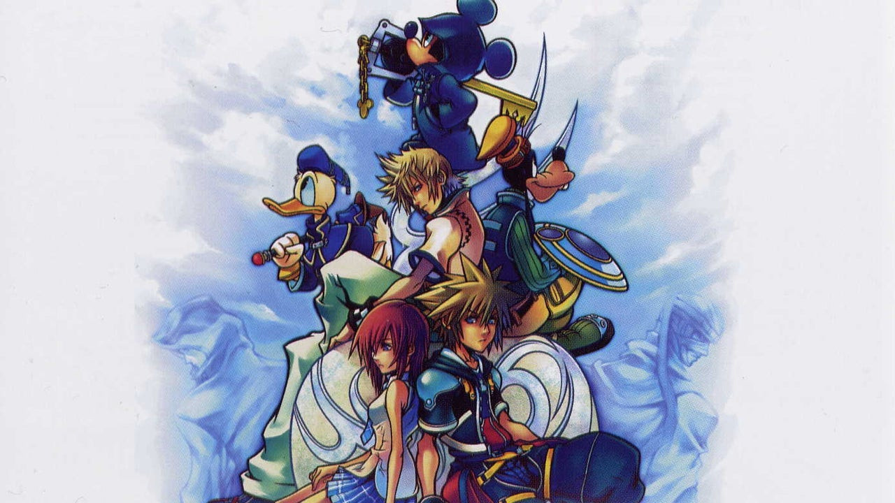 Kingdom Hearts 2 showcasing Sora and his Keyblade