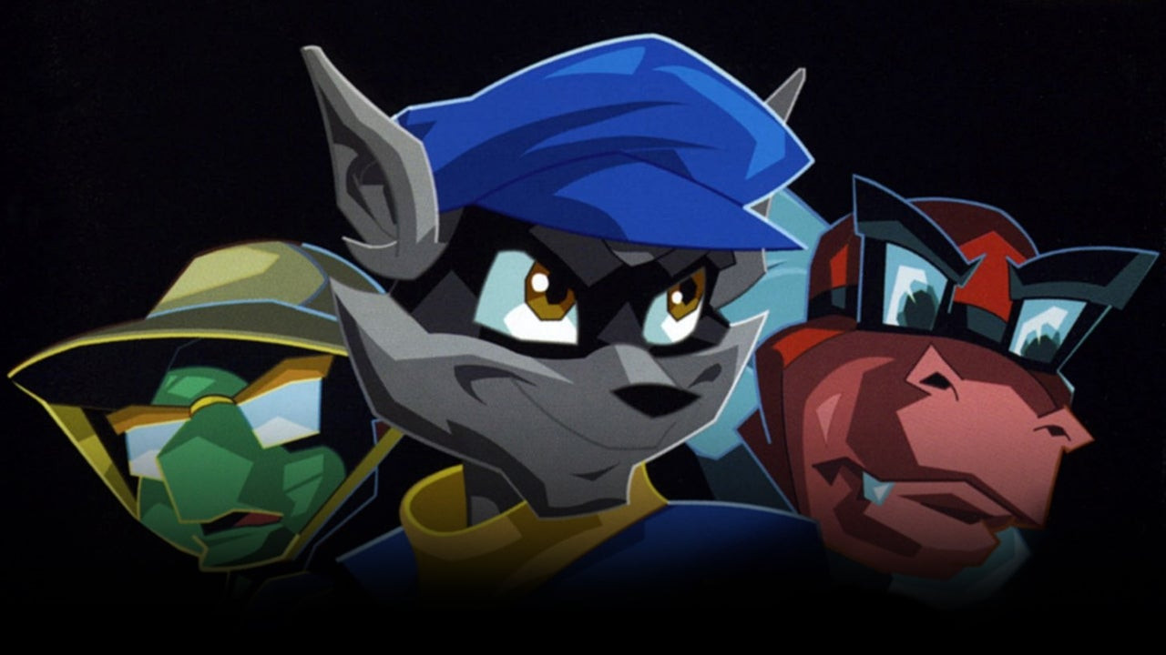Sly Cooper and his crew planning their next move