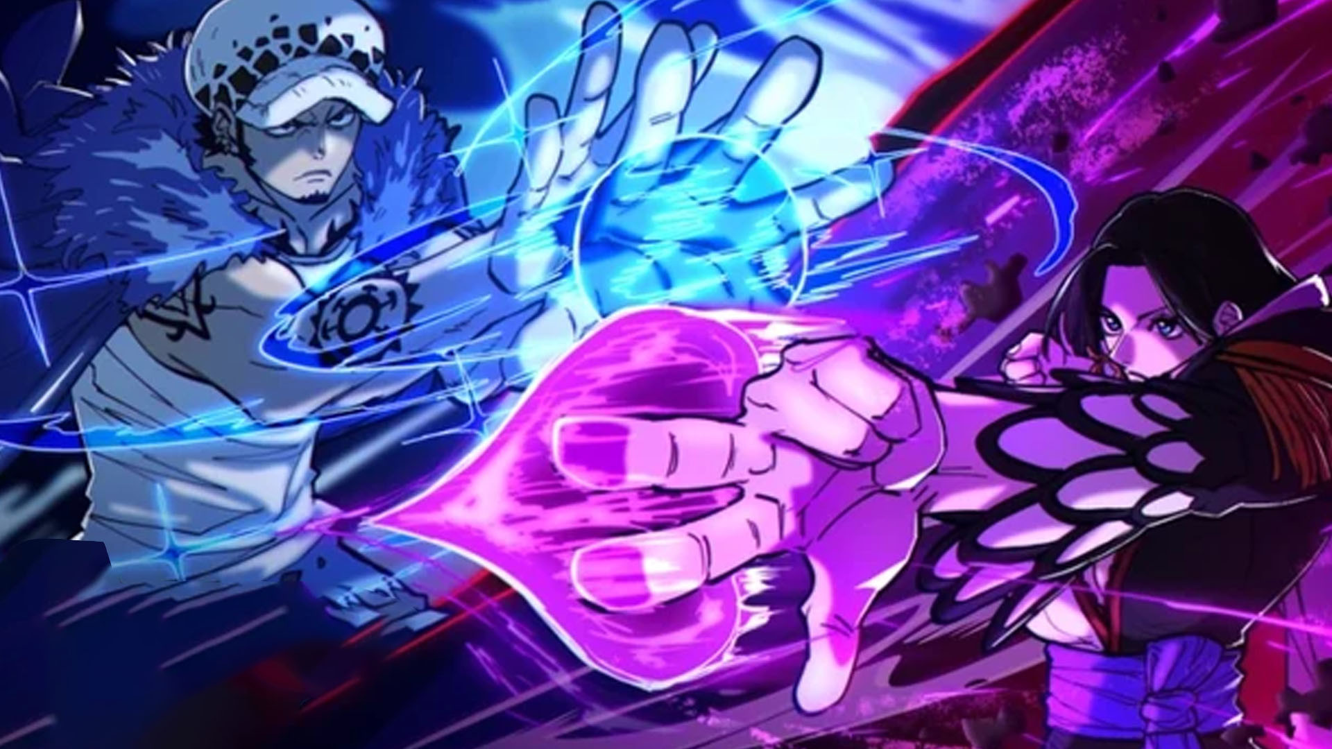 A Universal Time Alt Text: A promotional image for A Universal Time showcasing characters from various anime series