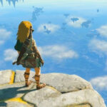 Link overlooking Hyrule in Zelda: Tears of the Kingdom