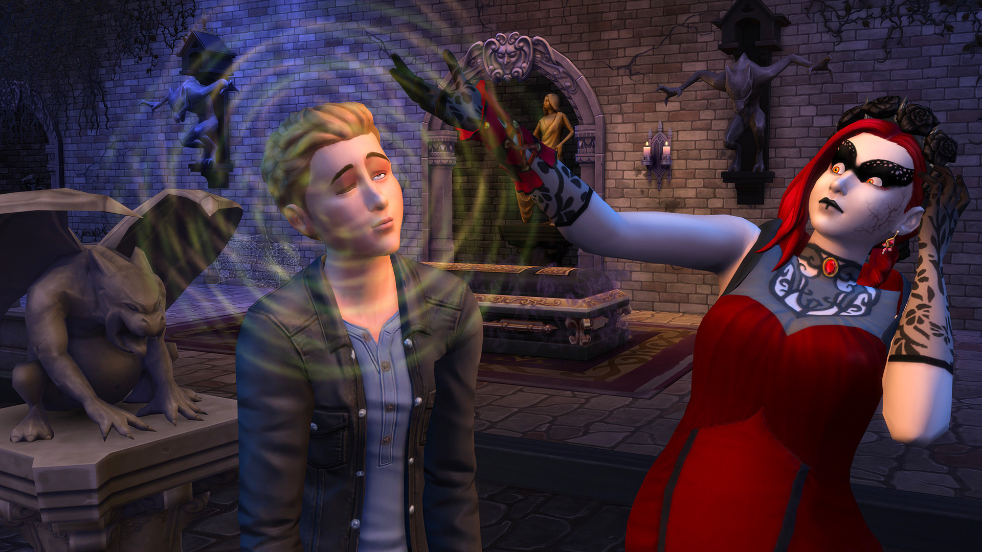 The Sims 4 Vampires expansion allows players to live as vampires with unique powers and lifestyles.