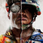 A split image of a soldier