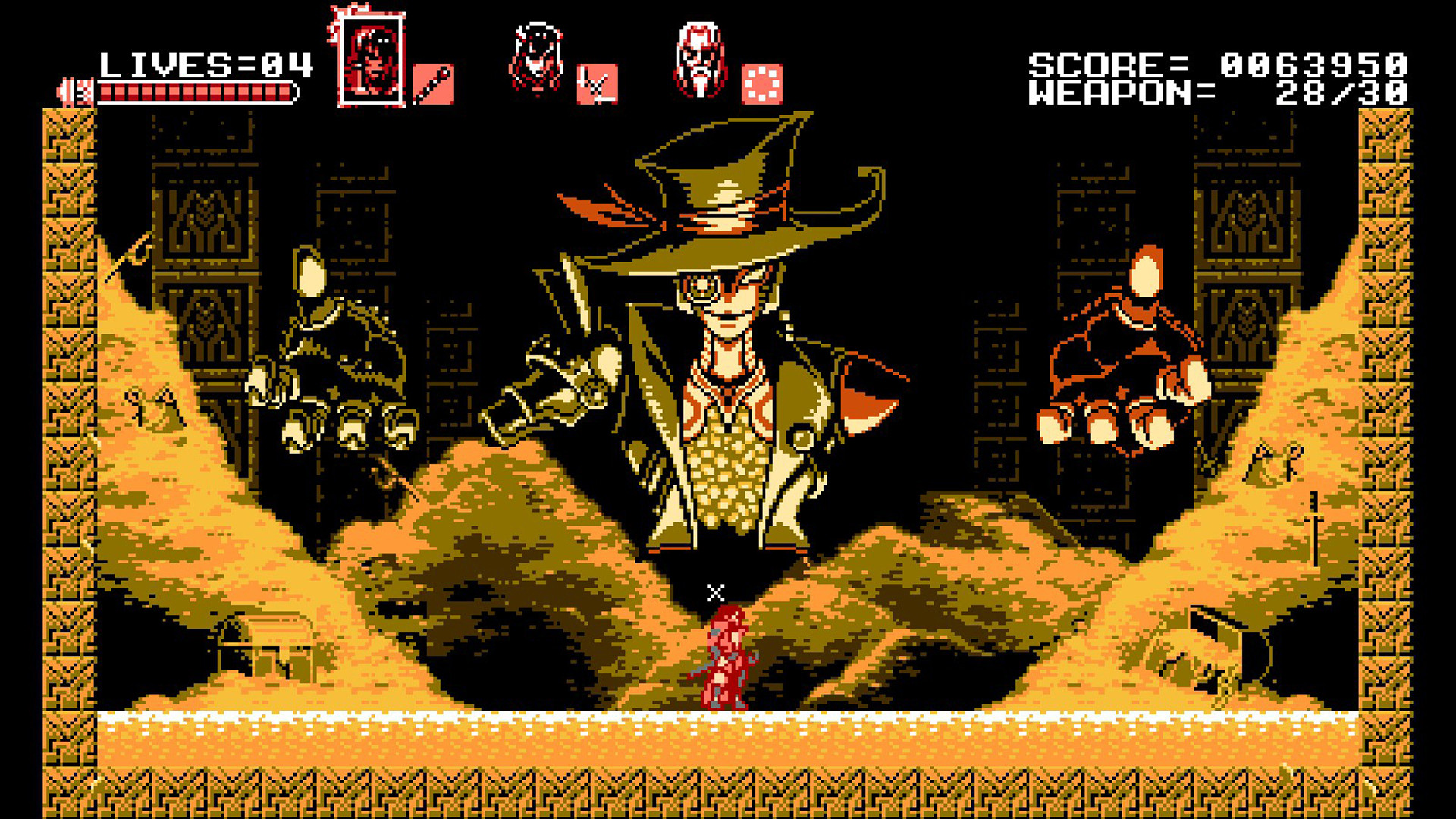 Bloodstained: Curse of the Moon recreates the classic Castlevania experience with multiple playable characters.