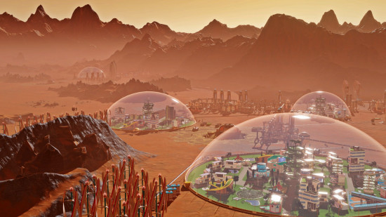 Building games surviving mars