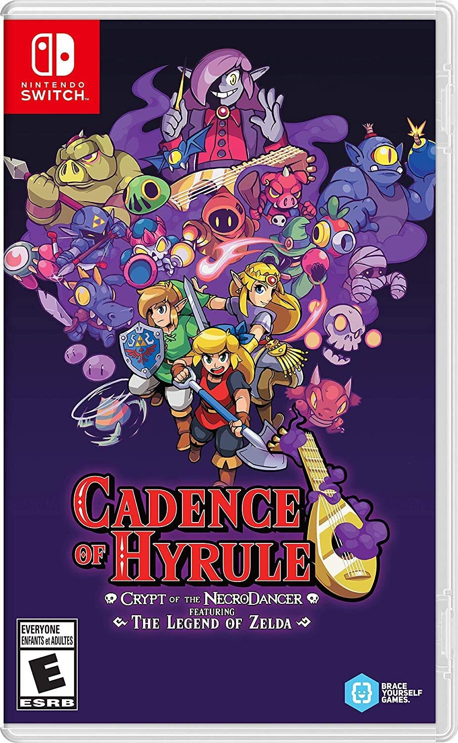 Cadence of Hyrule box art for Nintendo Switch