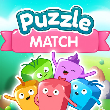 Candy Match Puzzle Game Alternative Text: A sweet and addictive puzzle game where players match colorful candies to clear the board, offering a delightful and satisfying gaming experience.