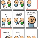 Joking Hazard gameplay card samples