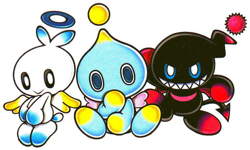 The Different Types of Chao in Sonic Adventures 2 for the Gamecube
