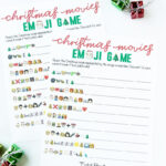 Christmas emoji game
