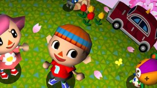 Two villagers during one of the best DS games, Animal Crossing: Wild World.