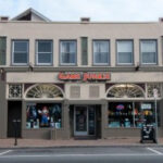 The Classic Game Junkie store front featuring a sign that says Classic Game Junkie