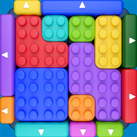 Color Block Jam Game Alternative Text: A vibrant puzzle game featuring colorful blocks arranged on a grid, challenging players to strategically match and clear them to achieve high scores.